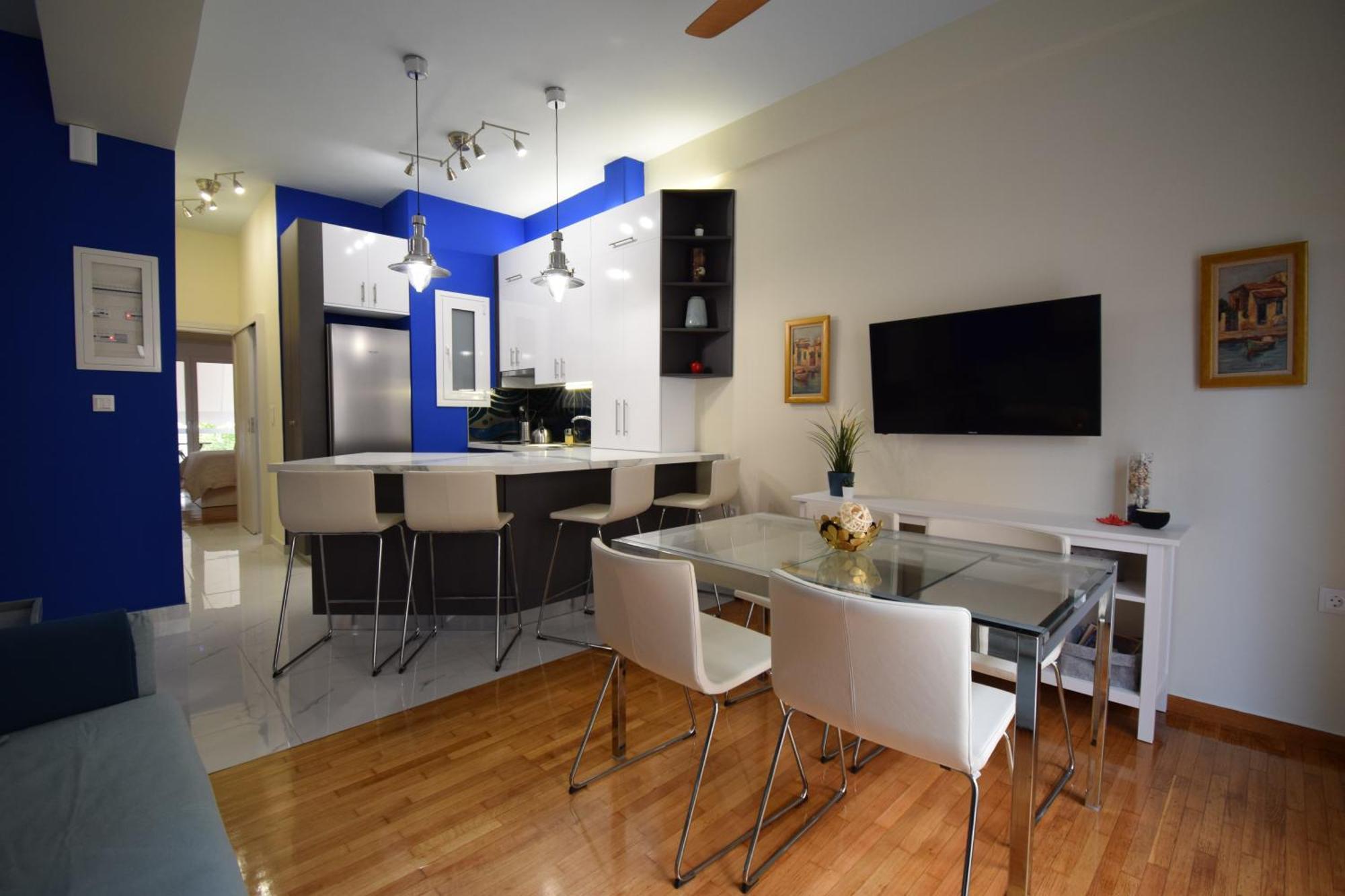 Apartamento Piraeus Blue Exterior foto